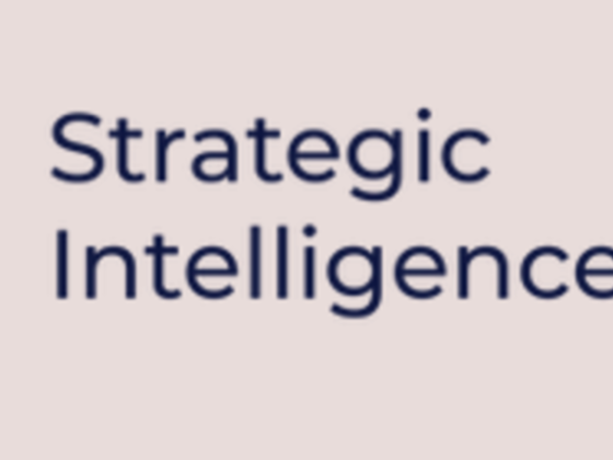 Strategic Intelligence Forum